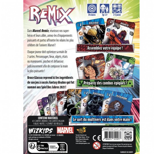Fantasy Realms - Marvel Remix Don't Panic Games - 3