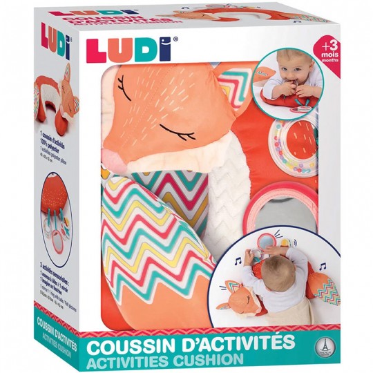 Coussin d'activité Renard - Ludi LUDI - 1