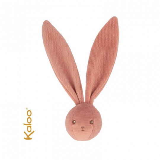 Balle Hochet Lapin Terracotta - Kaloo kaloo - 1