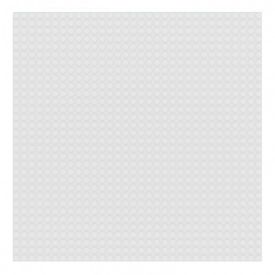 Plaque de base blanc 25,6 x 25,6 cm - Sluban SLUBAN - 1