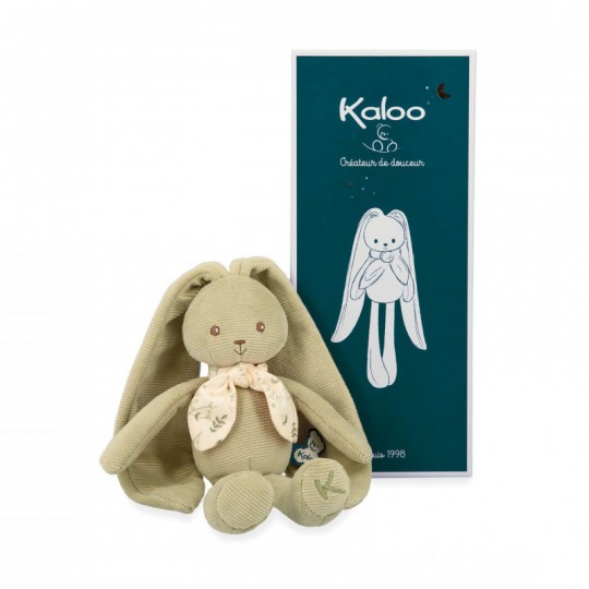 Pantin Lapin vert 25 cm - Kaloo kaloo - 1