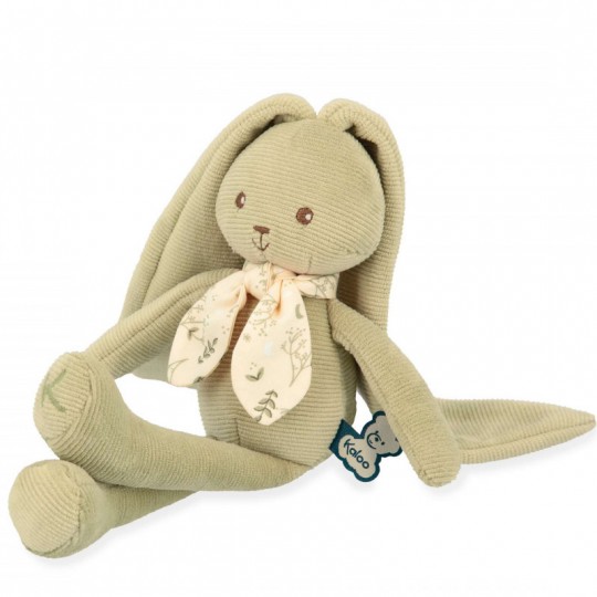 Pantin Lapin vert 25 cm - Kaloo - Boutique BCD JEUX