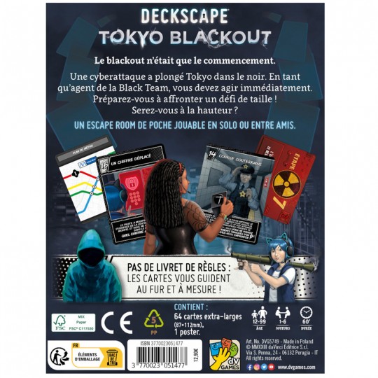 Deckscape - tokyo blackout SuperMeeple - 2