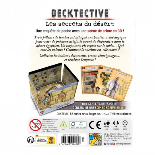 Decktective - les secrets du désert SuperMeeple - 1