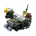 Army WWII : 4IN1 Véhicule tout-terrain allié Jeep 91 pcs - Sluban SLUBAN - 1 Army WWII : 4IN1 Véhicule tout-terrain allié Jeep 91 pcs - Sluban SLUBAN - 1