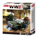 Army WWII : 4IN1 Véhicule tout-terrain allié Jeep 91 pcs - Sluban SLUBAN - 2 Army WWII : 4IN1 Véhicule tout-terrain allié Jeep 91 pcs - Sluban SLUBAN - 2