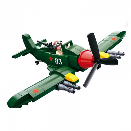 Army WWII : Avion de chasse allié 170 pcs - Sluban SLUBAN - 2