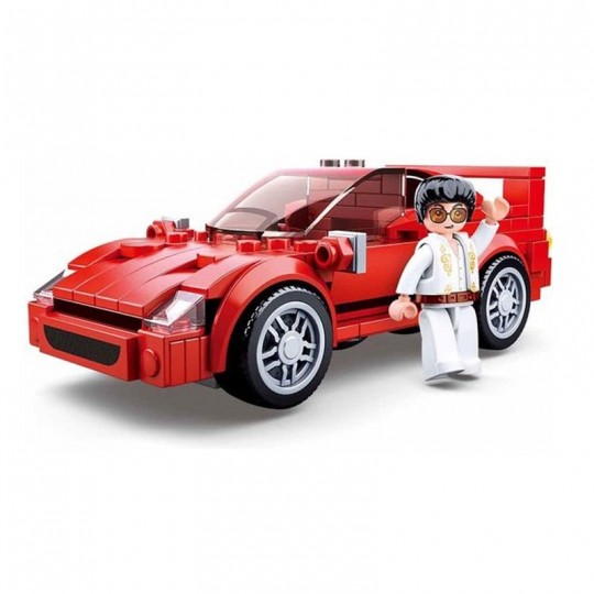 Model Bricks : Voiture de sport italienne 163 pcs - Sluban SLUBAN - 2