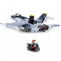 Model Bricks : Super Bumblebee Fighter 682 pcs - Sluban SLUBAN - 3 Model Bricks : Super Bumblebee Fighter 682 pcs - Sluban SLUBAN - 3