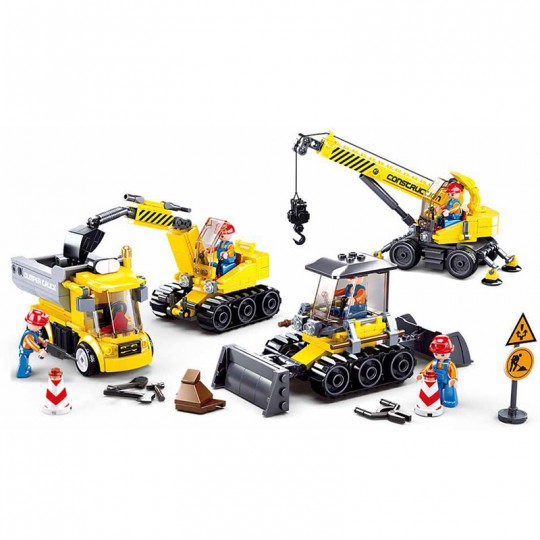 Town Construction : Chantier 465 pcs - Sluban SLUBAN - 2