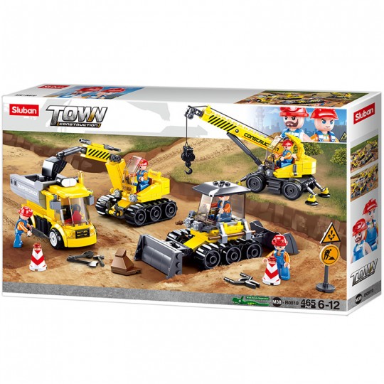 Town Construction : Chantier 465 pcs - Sluban SLUBAN - 1