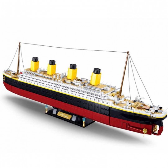 Model Bricks : Titanic Extra Large 2401 pcs - Sluban SLUBAN - 3