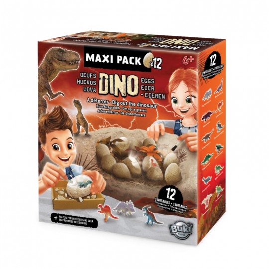 Dino Egg Maxi Pack - Buki Buki France - 2