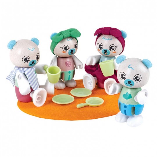 La famille ours polaire - Hape Hape - 2