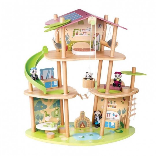 La maison en bambou des pandas - Hape Hape - 1