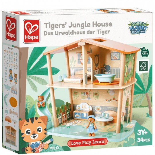 La maison de la jungle des tigres - Hape Hape - 1