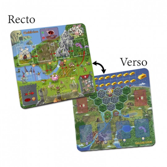 Goblivion / Goldblivion - Tapis de jeu recto verso Goblivion Games - 1