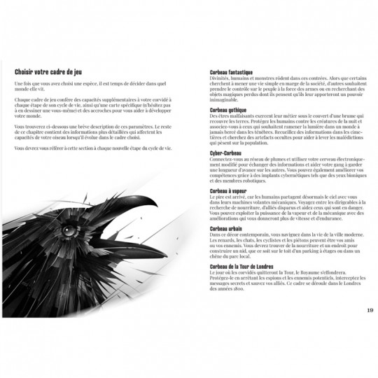 La Voie du Corbeau - Jeu de rôle solo La French Print - 2