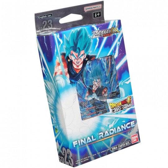 Starter Deck Dragon Ball Super Card Game : Final Radiance Zenkai Series SD23 Bandaï - 1