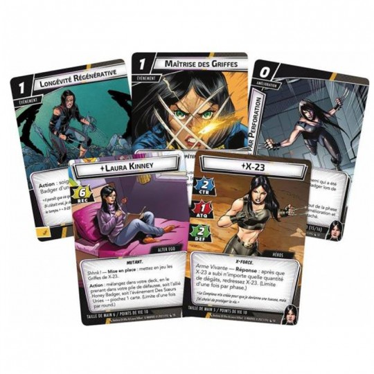 Extension Marvel Champions : X-23 Fantasy Flight Games - 1