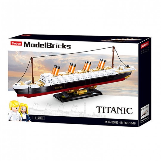 Model Bricks : Titanic 381 pcs - Sluban SLUBAN - 1