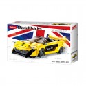 Model Bricks : Voiture de course anglaise jaune 283 pcs - Sluban SLUBAN - 1 Model Bricks : Voiture de course anglaise jaune 283 pcs - Sluban SLUBAN - 1
