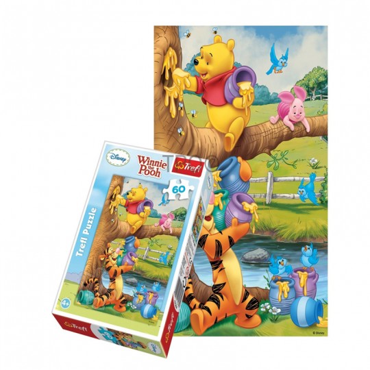 Puzzle 60 pcs Winnie l'Ourson - Trefl TREFL - 1