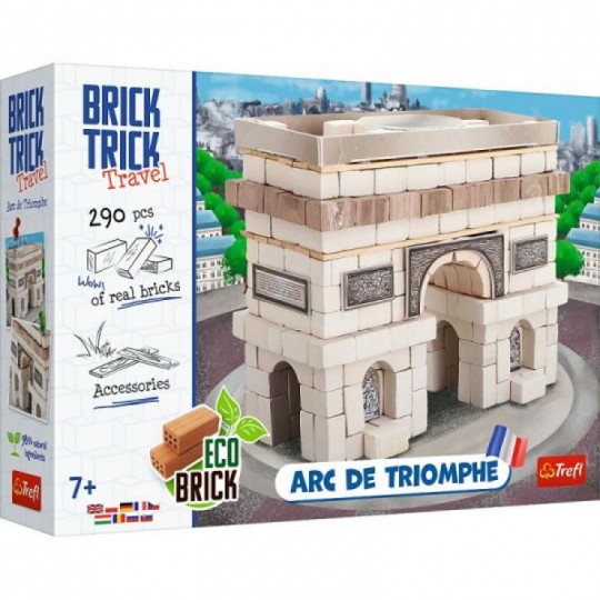 Brick Trick Travel 290 pcs Paris : Arc de Triomphe - Trefl TREFL - 1