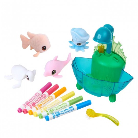 Washimals Coffret Lagon Phosphorescent Crayola - 1