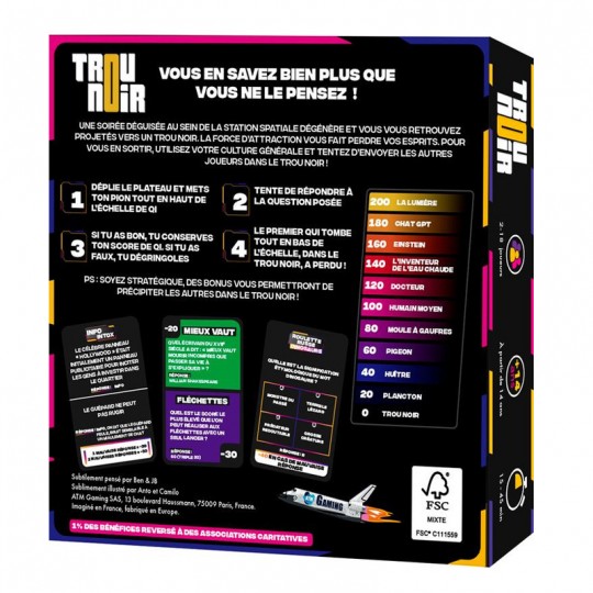 Trou Noir - Un jeu ATM Gaming - Acheter sur la boutique BCD JEUX