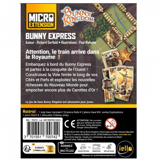 Bunny Kingdom - Micro Extension Bunny Express iello - 2