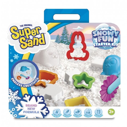 Coffret Super Sand Snowy Fun Starter Set Goliath - 1