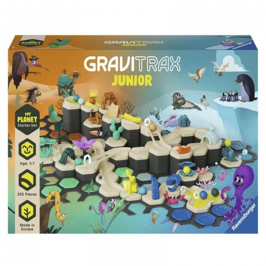 GraviTrax JUNIOR Starter Set XL My Planet  200 pcs Ravensburger - 1