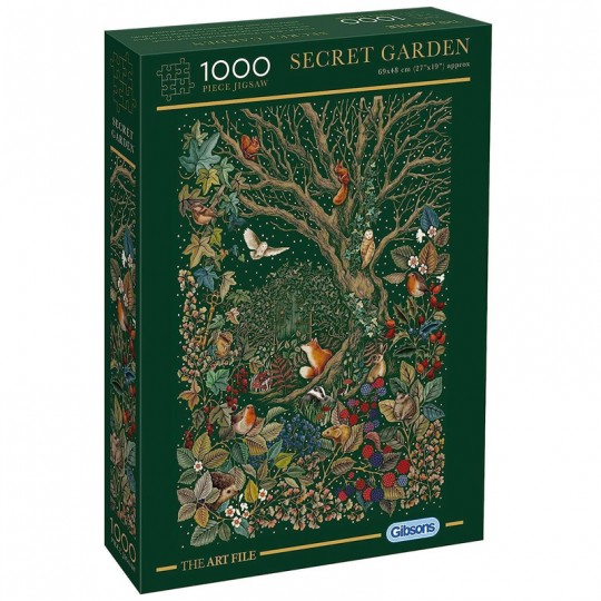 Puzzle 1000 pcs Secret Garden - Gibsons Gibsons - 1
