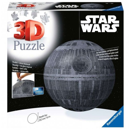 Puzzle 3D Ball Etoile de la mort Star Wars - 540 pcs Ravensburger - 1