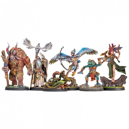 Dungeons & Lasers - Pack de Figurines Fantasy Miniatures Set Archon Studio - 2