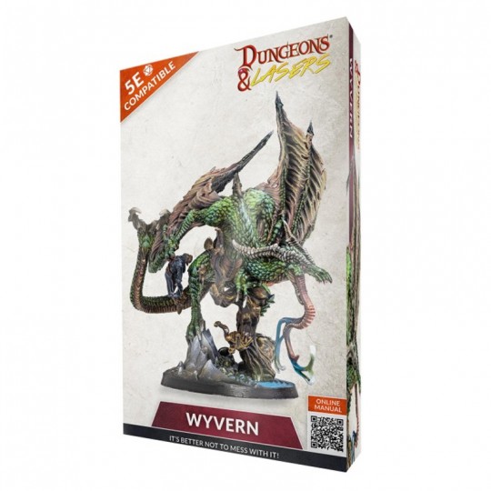 Dungeons & Lasers - Figurine de Wyvern Archon Studio - 1