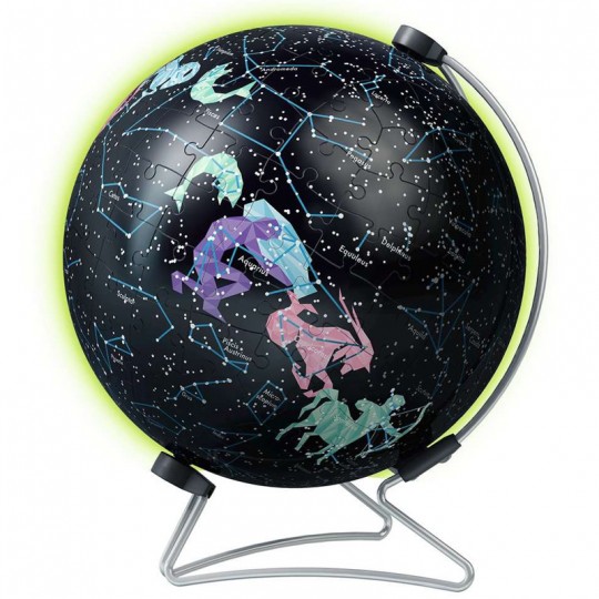 Puzzle 3D Globe phosphorescent La carte du ciel étoilé - 180 pcs Ravensburger - 1
