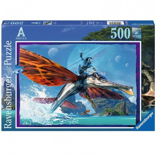 Puzzle 500 pièces - Avatar 2 la voie de l'eau Ravensburger - 1