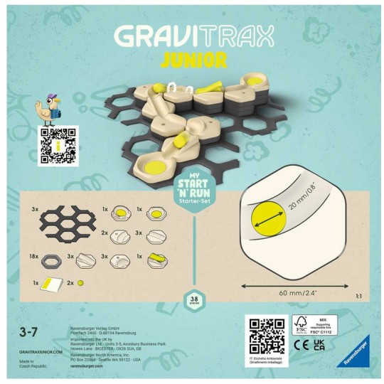 GraviTrax JUNIOR Set d'extension Start and Run Ravensburger - 3