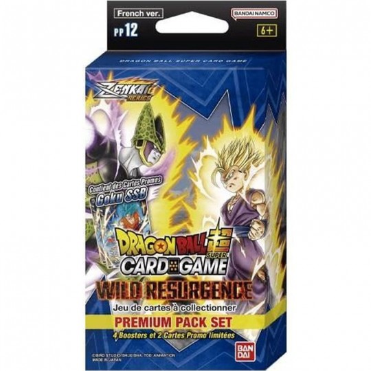 Dragon Ball Super CG : Premium Pack 12 Wild Resurgence Bandaï - 1