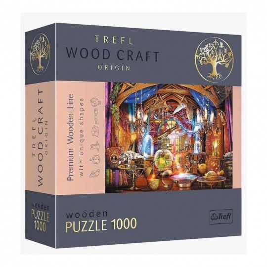 Puzzle en bois 1000 pièces - Magical Chamber / Salle Magique TREFL - 1