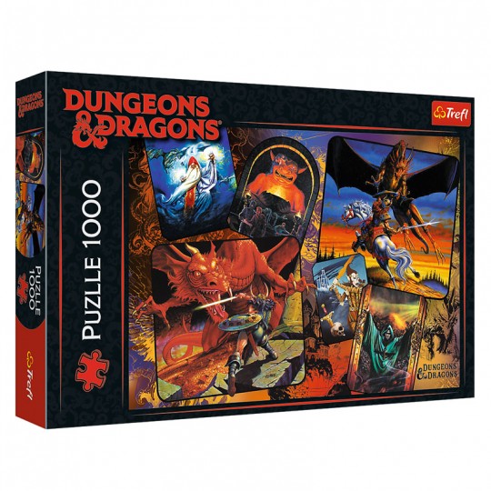 Puzzle 1000 pièces Les origines de Donjons & Dragons - Trefl TREFL - 1