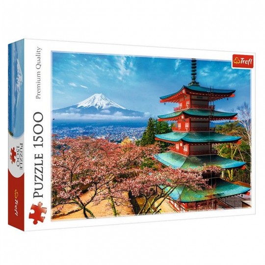 Puzzle 1500 pièces Mont Fuji - Trefl TREFL - 1