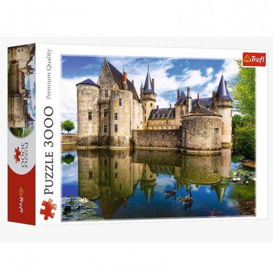 Puzzle 3000 pièces Chateau Sully-sur-Loire, France - Trefl TREFL - 1