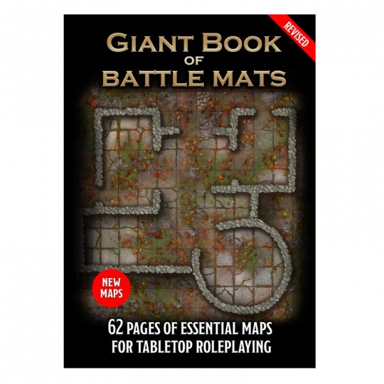 Livre plateau de jeu : Revised Giant Book of Battle Mats format A3 Loke Battle Mats - 1