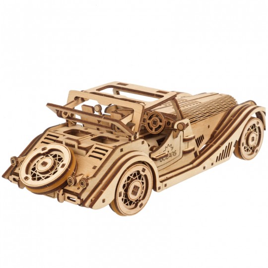 Voiture de sport Souris Rapide Ugears - Puzzle 3D mécanique en bois UGEARS - 2