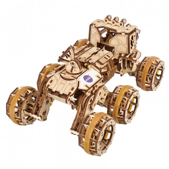 Mars rover habité Ugears - Puzzle 3D mécanique en bois UGEARS - 1