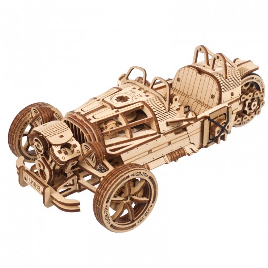 UGR-S à trois roues Ugears - Puzzle 3D mécanique en bois UGEARS - 2