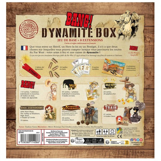 Bang ! The Dynamite Box Da Vinci Giochi - 3